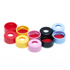11mm Blue Snap Cap Slit PTFE/Silicone Lined