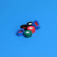 9mm Ribbed Cap Royal Blue PTFE/Silicone/PTFE Liner
