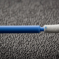 Foamtec CleanWIPE® Semi-Flexible Small Bulb Foam Tip Swabs - 12,500 Swabs/Case - HT1002