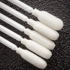 Foamtec CleanWIPE® Flexible Medium Cylinder Foam Tip Swabs w/ ESD Safe Handle - 8,000 Swabs/Case - HT1801-500