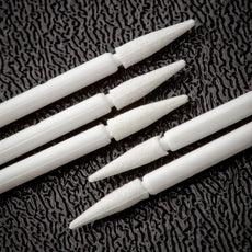 Foamtec UltraSOLV® Rigid Mini Spear Tip Static Dissipative Foam Swabs w/ ESD Safe Handle - 12,500 Swabs/Case - HT1914-500