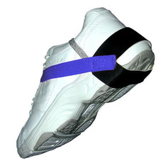 Transforming Technologies Heel Grounder, 1.25" Cup, Stretch Velcro, 1 Meg, Blue - HG1360BTT