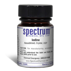Iodine, Resublimed (DEA List I Chemical), Crystal, USP