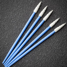 Foamtec CleanWIPE® Semi-Flexible Mini Spear Foam Tip Swabs - 12,500 Swabs/Case - HT1049-500