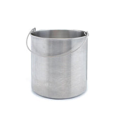 TexWipe BetaMop Stainless Steel Seamless Bucket 8 gallons No Casters, 1 bucket/Cs - TX7057