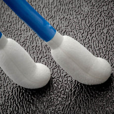 Foamtec UltraSOLV® Large Semi-Flexible Cylinder Foam Tip Swabs - 1,000 Swabs/Case - HT1760-50