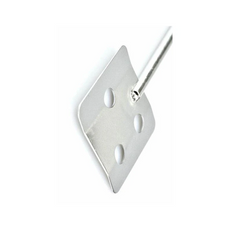 Cross stirrer, 316L stainless steel. Shaft 400mm long x 8mm diameter. Impeller 50mm diameter. - 18900071