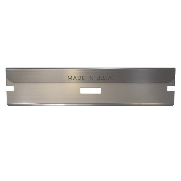 Accuforge Single Edge Long Blade .009in Ss 3-Fac Alum-Bck Microcoat Wr