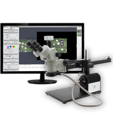 Aven Stereo Zoom Trinocular Microscope SPZV-50 [6.75x-50x] - 26800B-373-9