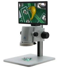 Aven MicroVue Digital Microscope with Built-In HD Monitor [17 - 110x] - 26700-140