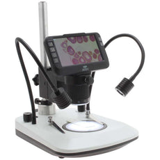 Aven Mighty Scope ClearVue Digital Microscope 8x-25x with Dual Gooseneck LEDs - 26700-220-505