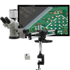 Aven Stereo Zoom Trinocular Microscope SPZV-50 [6.7x 50x] - 26800B-709