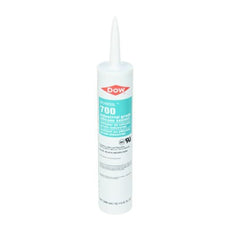 Dow DOWSIL 700 Industrial Grade Silicone Sealants Black 300 mL Cartridge - 700-IND/GR SLNT-BLK 300ML