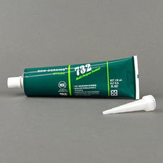 Dow DOWSIL 732 Multi-Purpose Sealants Silicone Clear 139 mL Tube - 732-139ML CLR MIL-A-46106