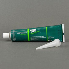 Dow DOWSIL 738 Electrical Sealants Silicone White 90 mL Tube - 738 90ML WHT MIL-A-46146