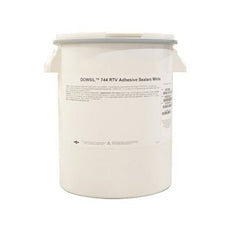 Dow DOWSIL 744 RTV Sealants Silicone White 20 L Pail - 744 RTV SLNT WHITE 20L PL