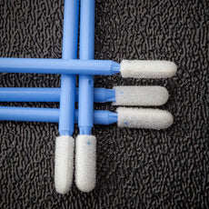 Foamtec CleanWIPE® Flexible Mini Paddle Foam Tip Swabs - 12,500 Swabs/Case - HT1029