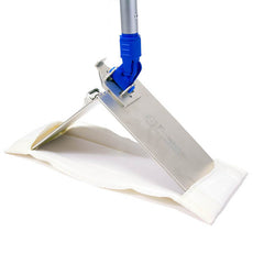 Foamtec 15" PharmaMOP® GO Mop Handle w/ Locking Head Frame and Lever Lock on Telescoping Handle - 1 Unit/Case - FT430