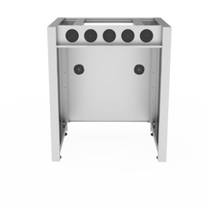 Erlab Fixed metal work bench for 321 models. Worktop required when purchasing a Benchcap.