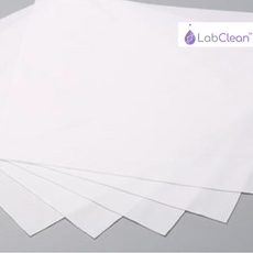 LabClean Knitted Wiper, 100% Continuous Filament Polyester, Laser Seal, 12" x 12"