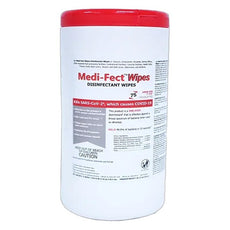 Mystaire Medi-Fect Disinfectant Wipes, 75 count per canister, 6 canisters per case - MY-DIS6W