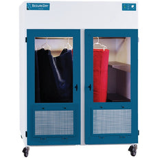 Mystaire 64" SecureDry forensic evidence drying cabinet with advanced vapor management filtration, dual chamber. 110V - MY-FDR64D
