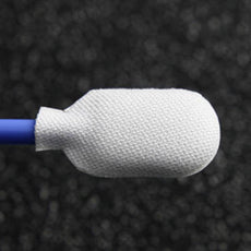 Foamtec MiraSWAB® Rigid Large Oval Microfiber Over Foam Tip Swabs - 4,000 Swabs/Case - HT1500FC-500