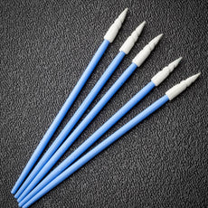 Foamtec CleanWIPE® Semi-Flexible Mini Spear Foam Tip Swabs - 12,500 Swabs/Case - HT1049-500