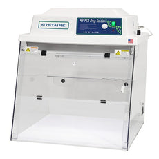 Mystaire 24" PCRPREP PCR Workstation with Class 100 Vertical Laminar Flow Air and Timed UV light. 110V - MY-PCR24