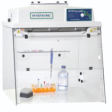 Mystaire 32" PCRPREP PCR Workstation with Class 100 Vertical Laminar Flow Air and Timed UV light. 110V - MY-PCR32