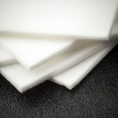 Foamtec UltraSORB® Lint-Free Asbsorbent Cleanroom Foam Wipers - 0.109 x 4" x 4" - 2,500 Wipers/Case - HT4644