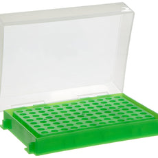 Heathrow Scientific 96-Well PCR Tube Rack, Green - HS23461D
