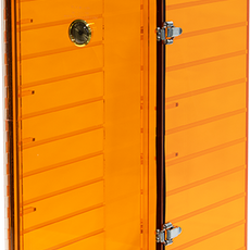 Plas-Labs Desiccators, Amber acrylic 861.5-CGA/NS