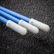 Foamtec CleanWIPE® Rigid Small Round Foam Tip Swabs - 12,500 Swabs/Case - HT1032