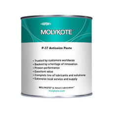 DuPont MOLYKOTE P 37 Ultra Pure High Temperature Paste Gray 453 g Can - P 37 PSTE 453G CAN