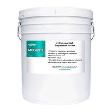 DuPont MOLYKOTE 41 Extreme High Temperature Bearing Grease Black 18.1 kg Pail - 41 GRSE 18.1KG PAIL