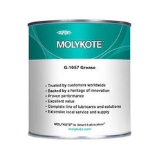 DuPont MOLYKOTE G-1057 Bearing Grease Lubricant Translucent 1 kg Can - G-1057 GREASE 1KG