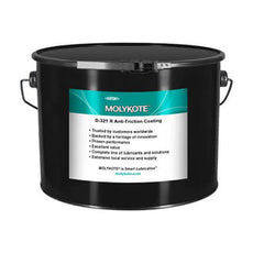 DuPont MOLYKOTE D-321 Lubricant R Dry Film Lubricant Black 3.6 kg Pail - D-321 R 3.6KG