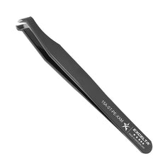 Excelta Tweezers Stripping 36 AWG Angulated Carbon Steel Magnet Wire - 15A-ST-PE-36M