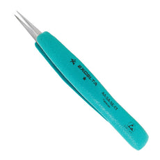 Excelta Tweezers 1 Star Straight Medium Point Anti-Mag. SS Ergo - AA-SA-SE-ET