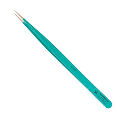 Excelta Tweezers 5 Star Straight Fine Point Epoxy Coated - SS-BR