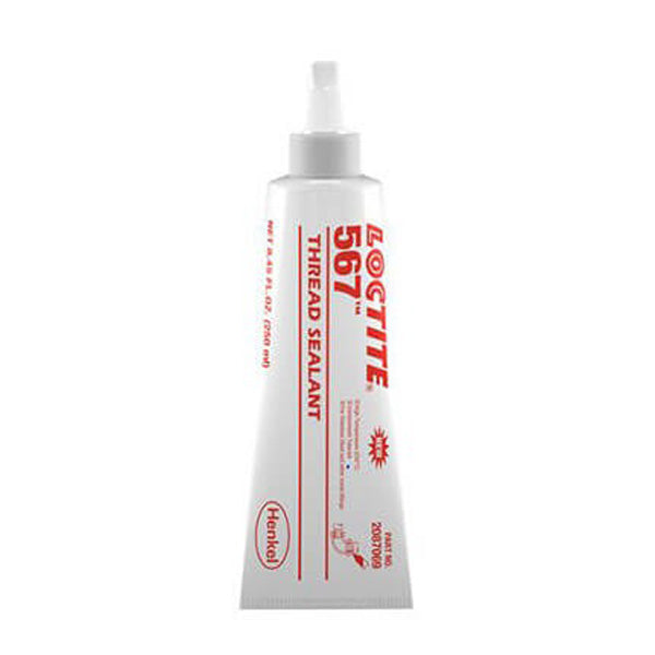 Henkel Loctite 567 Low Strength Threadlocker Off-White 350 mL Brush To