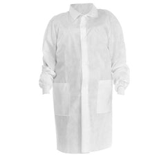 Kimberly Clark KT A8 Lab Coat,White,MD,25 - 10121
