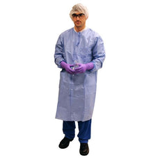Kimberly Clark KT A8 Lab Coat,Blue,KnitCuff,3XL-4XL,20 - 51905