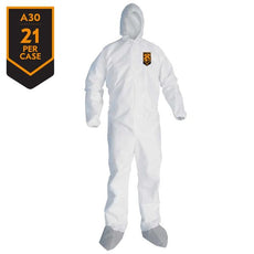 Kimberly Clark KLNGD A30 Apparel Coverall Hood/Boot 5XL - 27238