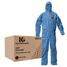 Kimberly Clark KLNGD A20 Coverall Hood Blu L - 58513