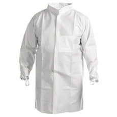 Kimberly Clark KT A7 Cleanroom Lab Coat,White,MD,30 - 47652