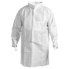 Kimberly Clark KT A7 Cleanroom Lab Coat,White,XL,30 - 47654
