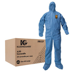 Kimberly Clark KLNGD A20 Coverall Hood/Boot Blu 4XL - 58527