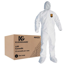 Kimberly Clark KLNGD A30 Apparel Coverall Hood/Boot L - 46123